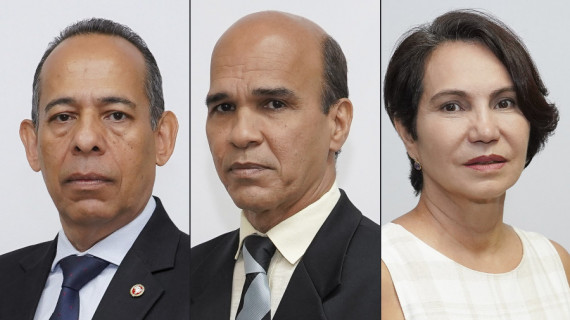 João Rodrigues, José Demóstenes e Leila Magalhães compõem a lista tríplice para vaga de desembargador do TJTO