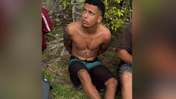 Investigado J.R.S., conhecido como Varetinha, preso pela Polícia Civil do Tocantins em cumprimento a mandado judicial.