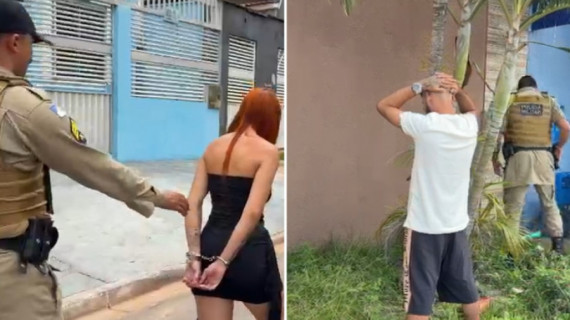 Suspeitos foram abordados pela PM em conveniência minutos após os disparos no setor Itaipu