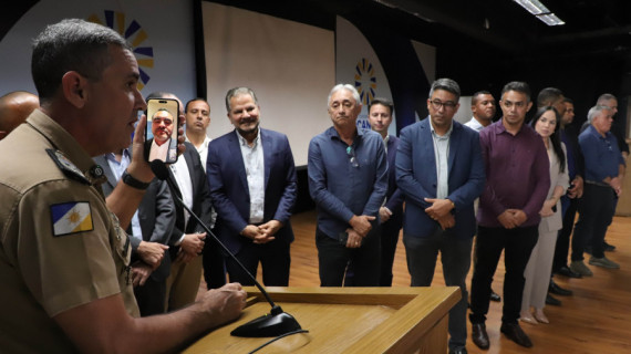 Anúncio foi feito aos representantes das corporações, durante reunião realizada no auditório do Palácio Araguaia, em Palmas.