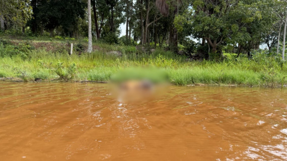 Servidores da Prefeitura encontraram corpo boiando durante fiscalização no Lago Azul, em Araguaína