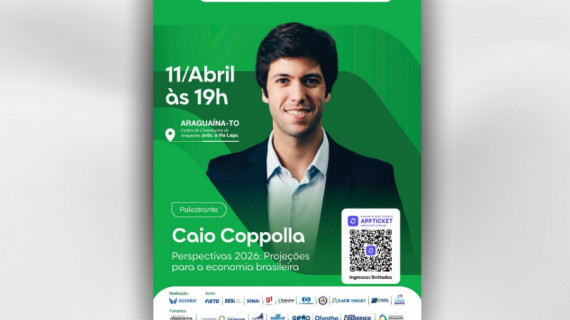 O grande destaque do evento será a palestra magna do comentarista econômico e político Caio Coppolla