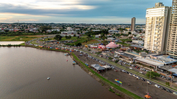 Via Lago, principal cartão postal de Araguaína, será palco de aulão de forró gratuito neste sábado (18) 
