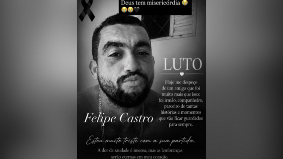 Felipe Castro Ferreira, de 32 anos, morto a tiros no bairro JK, em Araguaína 