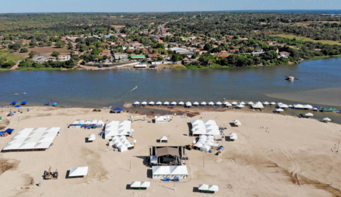 Praias de rio se consolidam como importantes atrativos turísticos do Tocantins