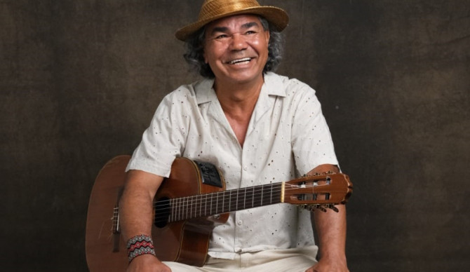 Dorivã é indígena e foi um dos 50 mestras e mestres selecionados, em diferentes linguagens artísticas, como artes visuais, circo, dança, música e teatro