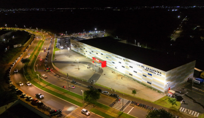  Centro de Convenções leva o nome de José Pereira Neto, conhecido como Zé Pereira, empresário que marcou a história de Araguaína com sua atuação no setor agropecuário 