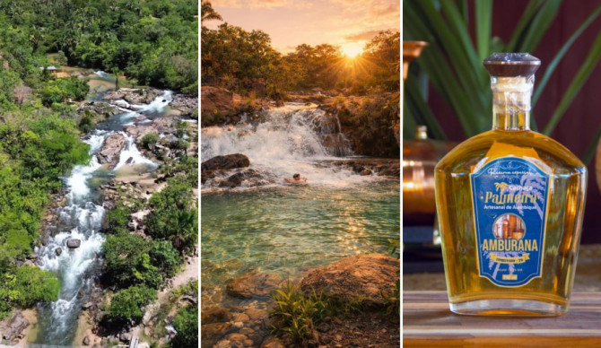 Cachoeira do Paredão, um dos atrativos naturais que integram o roteiro da 2ª Caravana do Turismo da Abrajet Tocantins