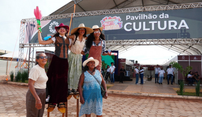 Pavilhão da Cultura tem atraído público durante todos os dias na Agrotins