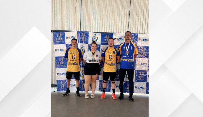 Atletas araguainenses conquistaram o título dos Jogos Universitários do Tocantins e garantiram vaga para representar o estado no JUBs Nacional, em Goiânia