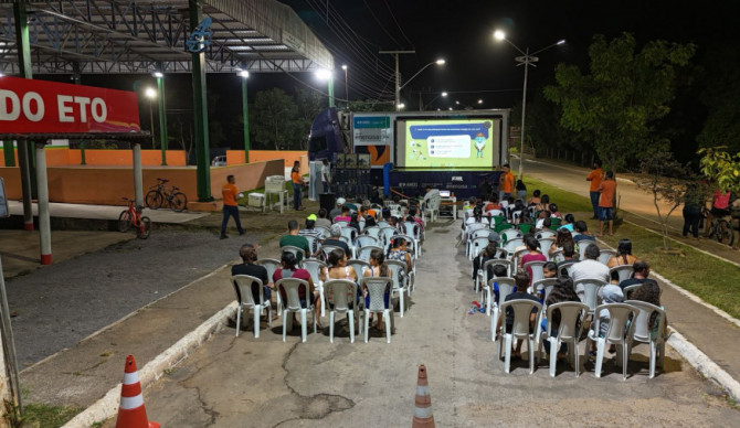 Ação educativa do Projeto Nossa Energia em municípios do Tocantins