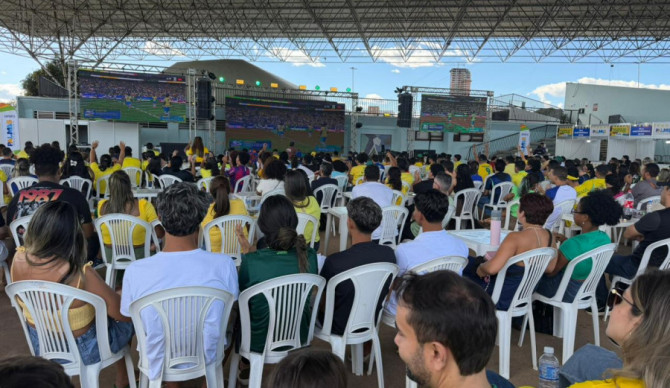 Prefeitura de Palmas vai disponibilizar as ações de transmissão ao vivo dos jogos da seleção brasileira. 