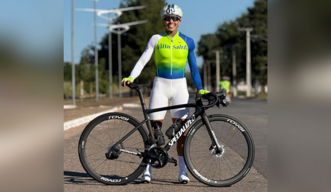 Wêslla Aguiar conquistou o tricampeonato estadual de Ciclismo de Estrada e representará o Tocantins na Copa Norte e Nordeste.