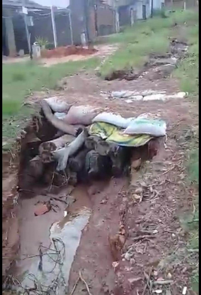Ponte improvisada 