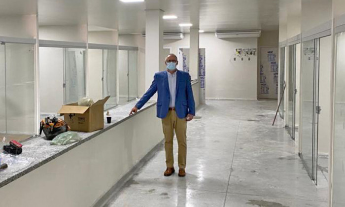 Secretário esteve em Araguaína nesta sexta-feira, 19 vistoriando novos leitos