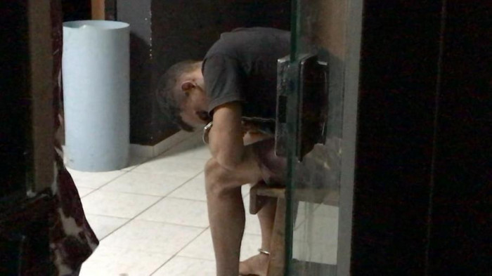 Suspeito foi preso pela PM.