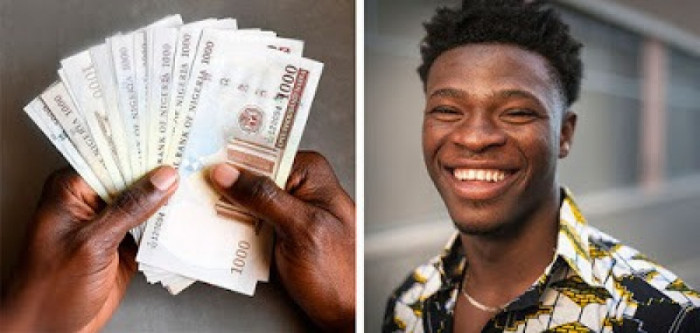 O estudante de biologia Emenike Okafor ganhou uma fortuna com uma aposta equivalente a 2 €