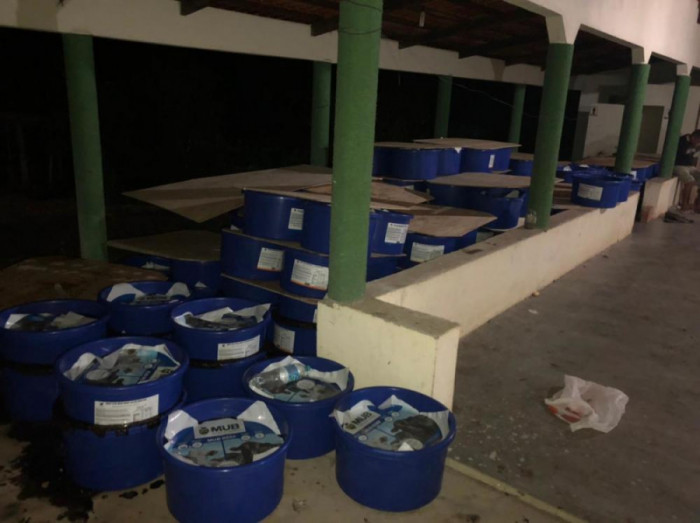 Carga de suplemento alimentar para gado foi avaliada em R$ 90 mil. Foto: Divulgação/SSP-TO