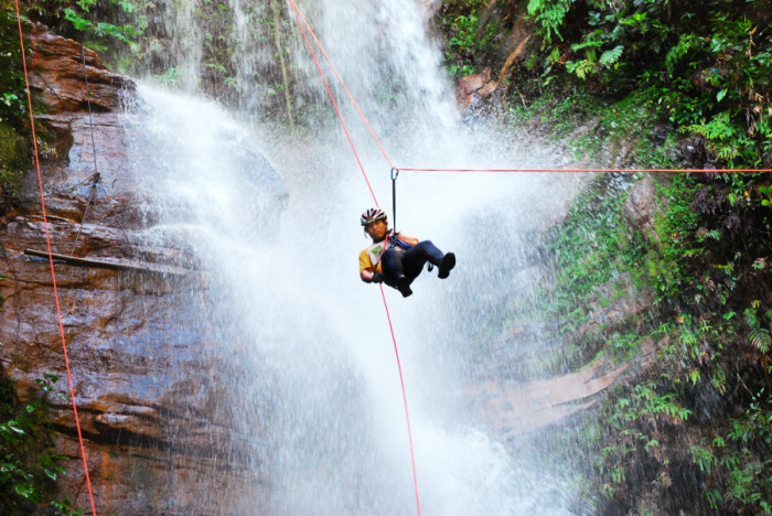 Cachoeira do Roncador, uma das pérolas de Taquaruçu