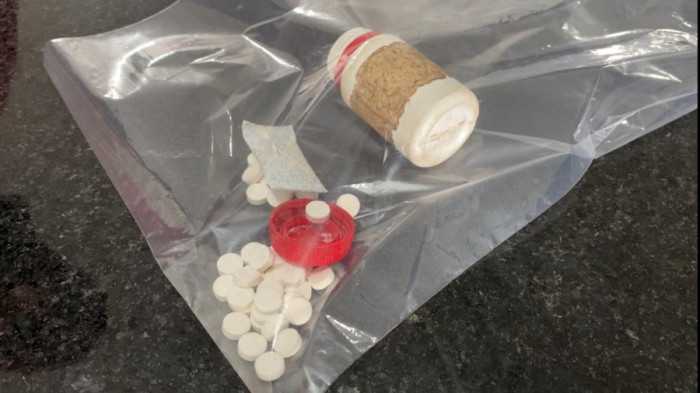 Comprimidos de anfetamina apreendidos pela PRF