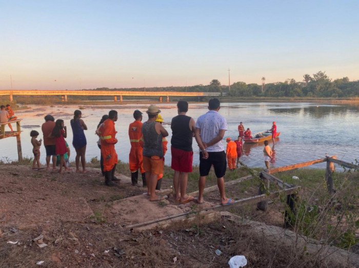 Corpo foi localizado próximo a ponte Anjo Gabriel. 