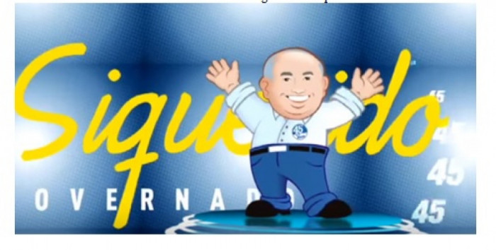 Personagem Siquerido. Foto: Reprodução Campanha