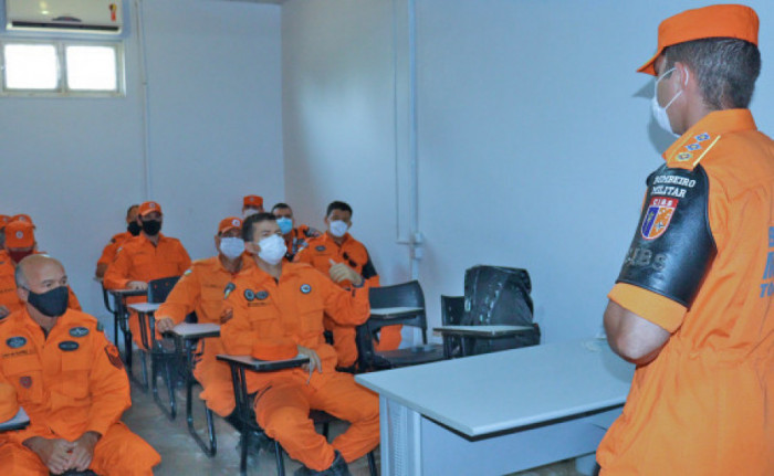 Grupo contou com a participação de 18 bombeiros militares. Foto: Luiz Henrique Machado/Gov. TO