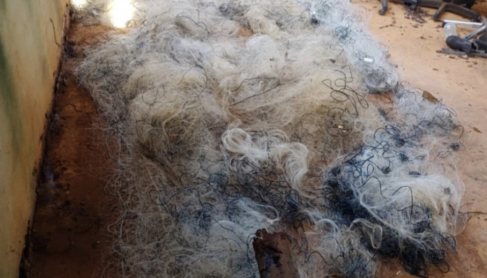 Mesmo com o fim da piracema, pesca com rede continua proibida em todo o Tocantins. Foto: Naturatins/Divulgação