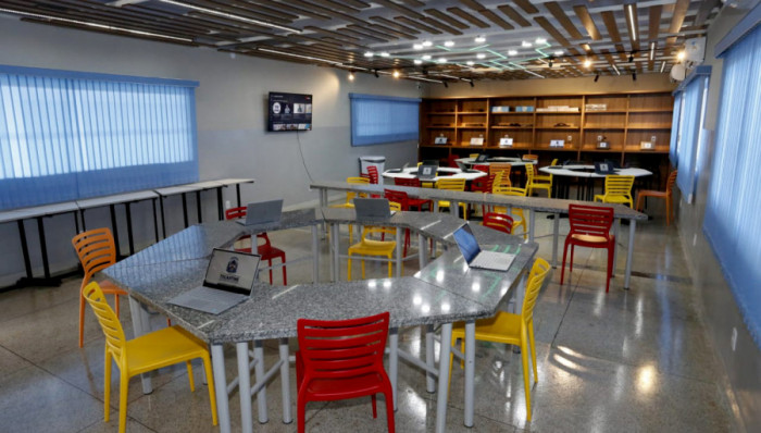 O Espaço Maker demandou R$ 347.002,90 em investimentos e atenderá 31 escolas da rede estadual e 17 escolas da rede municipal. Foto: Esquias Araújo/Gov. TO