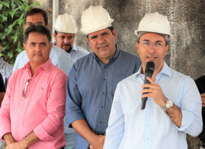 Prefeito Wagner Rodrigues disse que vai revitalizar toda a área ao redor do Espaço. Foto: Marcos Sandes/Ascom
