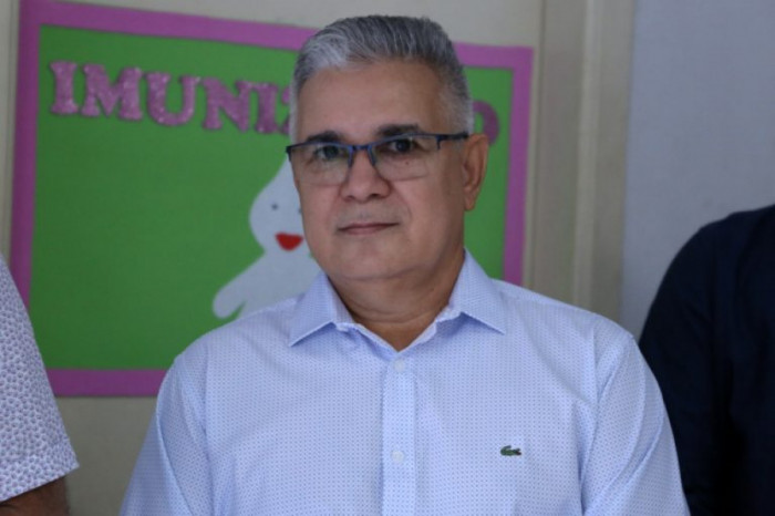 Secretário de saúde de Gurupi, Sinvaldo dos Santos Moraes. Foto: Lino Vargas