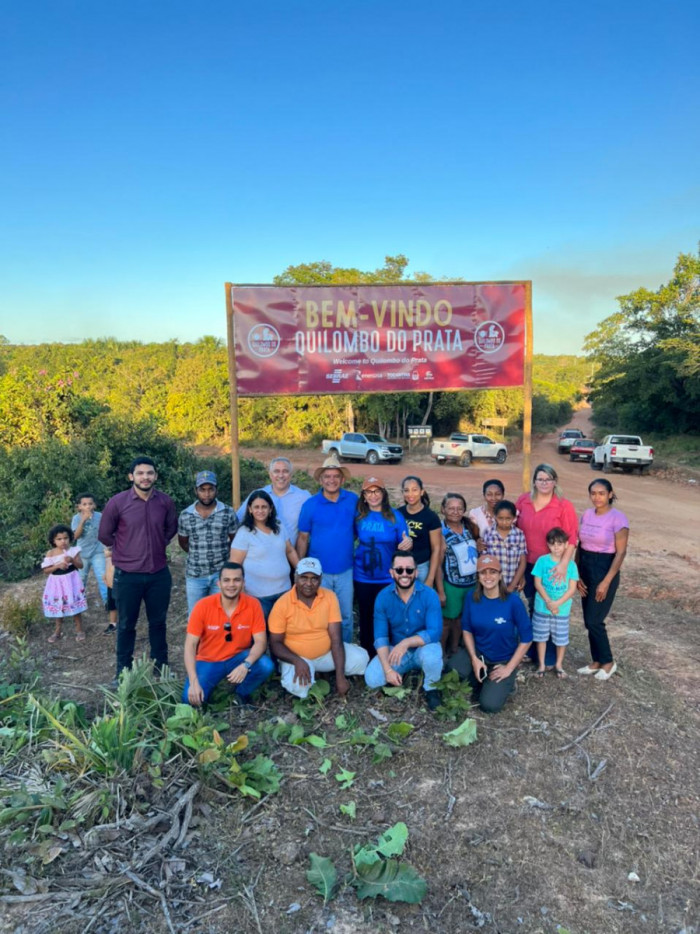 Inauguração das placas de sinalização de comunidades no Jalapão. Foto: Divulgação