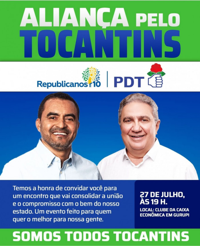 Convite para o evento