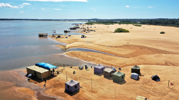 Às margens do Rio Araguaia, o povoado Garimpinho fica localizado a 145 km a oeste de Araguaína. Foto: Marcos Sandes/Ascom
