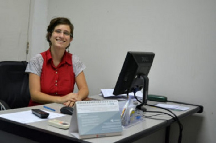 Candidata ao governo do Tocantins pelo PCO, Carmen Hannud
