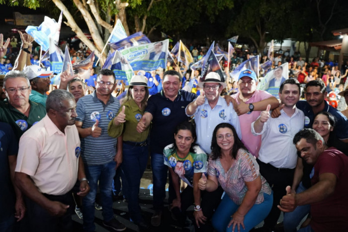 O evento em Augustinópolis reuniu milhares de pessoas.