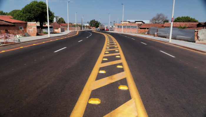 Novas construções, reformas e empreendimentos estão sendo feitos ao longo dos 1,5 km de extensão da Via Norte. Foto: Marcos Sandes/Ascom
