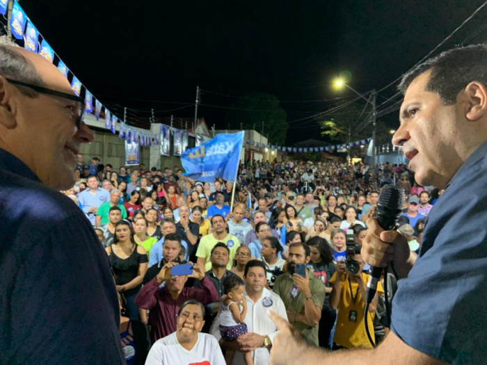 Candidato ao governo Ronaldo Dimas reafirmou apoio a Marcus Marcelo para deputado estadual. 