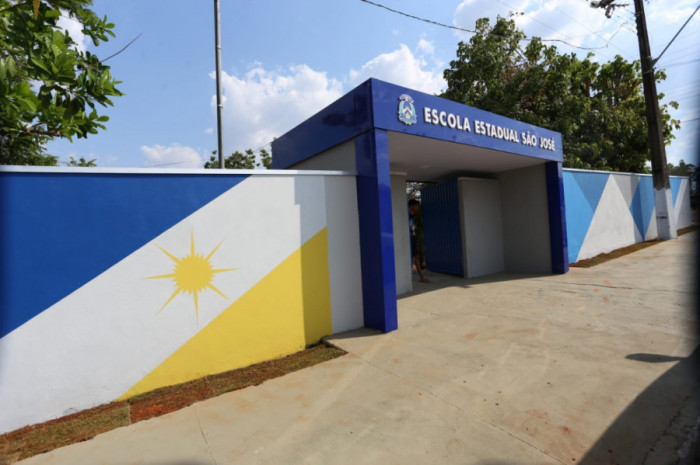 As obras da Escola Estadual São José somam um investimento de cerca de R$ 1,2 milhão.
