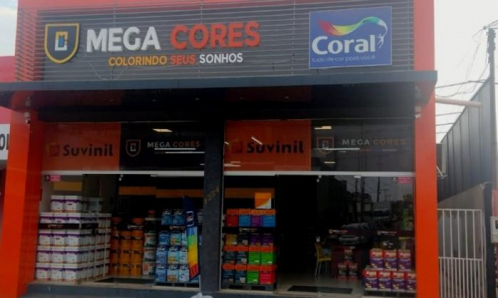 Mega Cores está localizada na Av. Cônego João Lima, n° 1334 - Vila Rosário em Araguaína