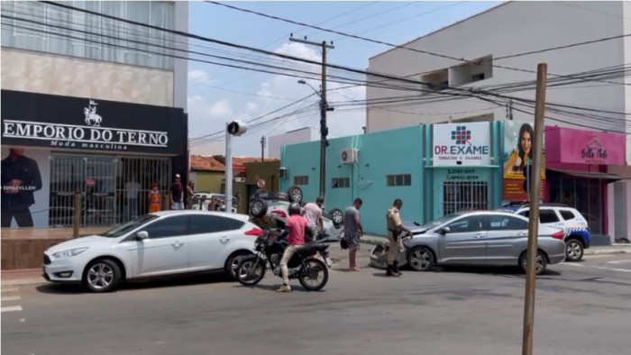 Trânsito na região ficou temporariamente interdidato. Foto: AN