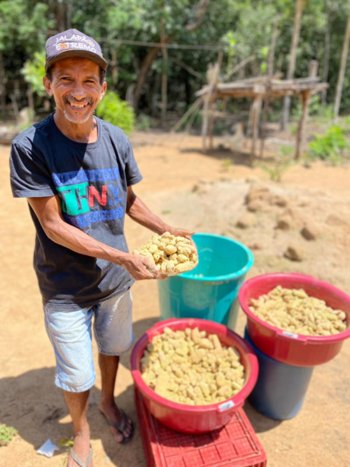 Famílias do Jalapão estão tirando do processamento de frutos do Cerrado seu sustento