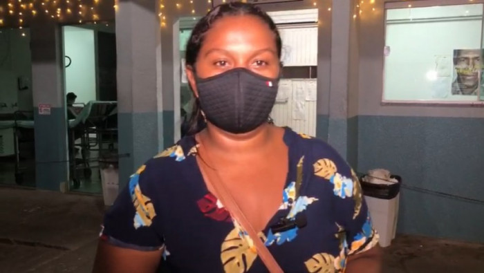 Jaciane, mãe de Gustavo, reclamou do impedimento do hospital. 