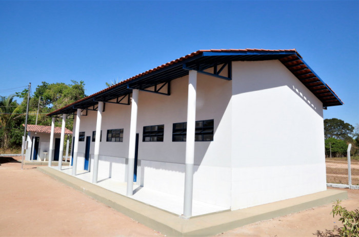 Governo do Tocantins iniciou, em 2022, um trabalho estratégico de readequação dos espaços das escolas indígenas, que terá continuidade neste ano. Foto: Mari Rios/Gov. TO