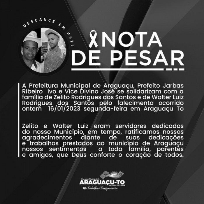 Nota de pesar