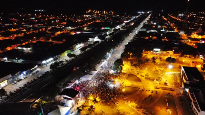 Palco será instalado na Avenida Bernardo Sayão, em frente à Praça da Conciliação, na Prefeitura de Guaraí.  