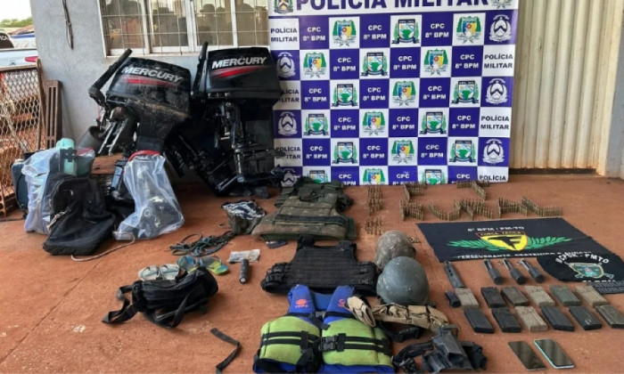 . Foto: Divulgação/Polícia Militar do Tocantins