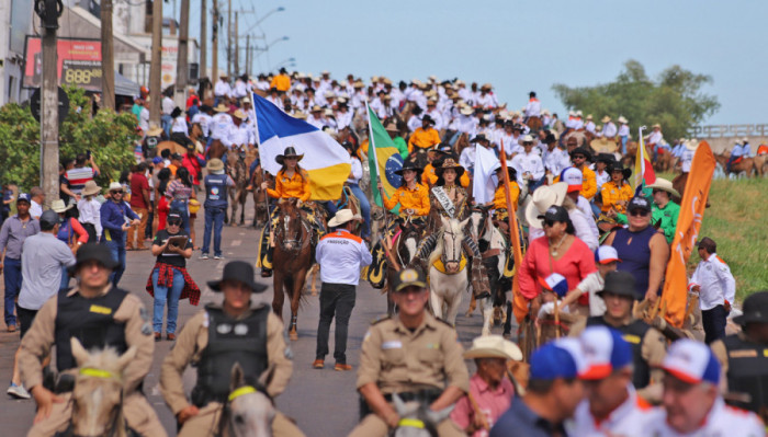 Ao todo foram 40 comitivas, que mais uma vez fizeram do evento o maior do gênero do Brasil e do mundo. Foto: Adilvan Nogueira