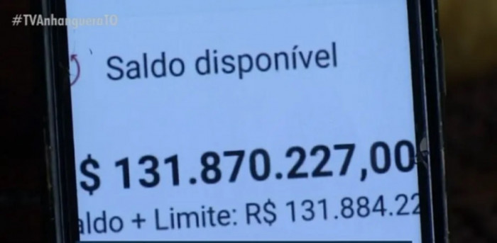 Bolada ficou na conta do motorista por algumas horas. Foto: Reprodução/TV Anhanguera