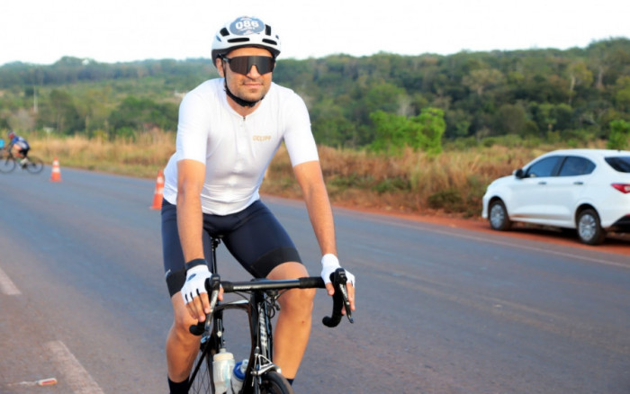 Wilson César tem um problema sério de coluna e afirma que o ciclismo trouxe uma nova qualidade de vida para ele, sem dores e com mais saúde.